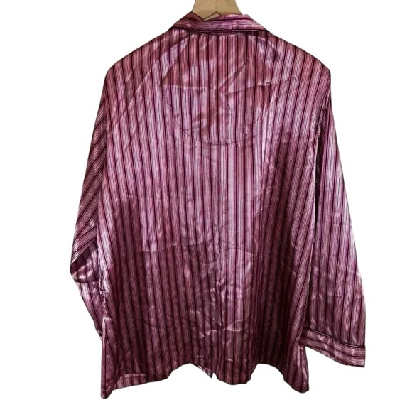 Ambrielle Woman Size 2XL 2 Set Pajama Lounge Satin Effect - Picture 8 of 13